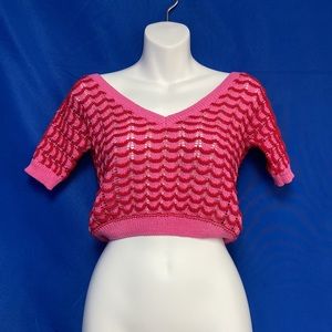 💝 Zara Knit V-Neck Top (1891)